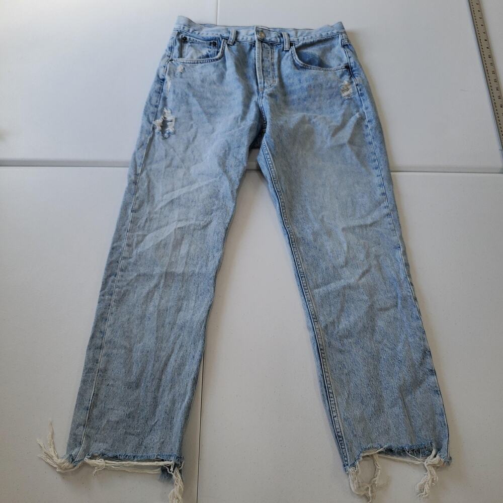 nuuds Light Blue Straight Leg Jeans